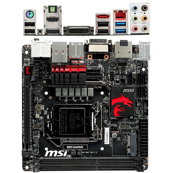 Msi itx. Материнская плата MSI 1150. Материнская плата MSI b85i Socket 1150. MSI платы Mini ITX 1150. B85 lga1150.